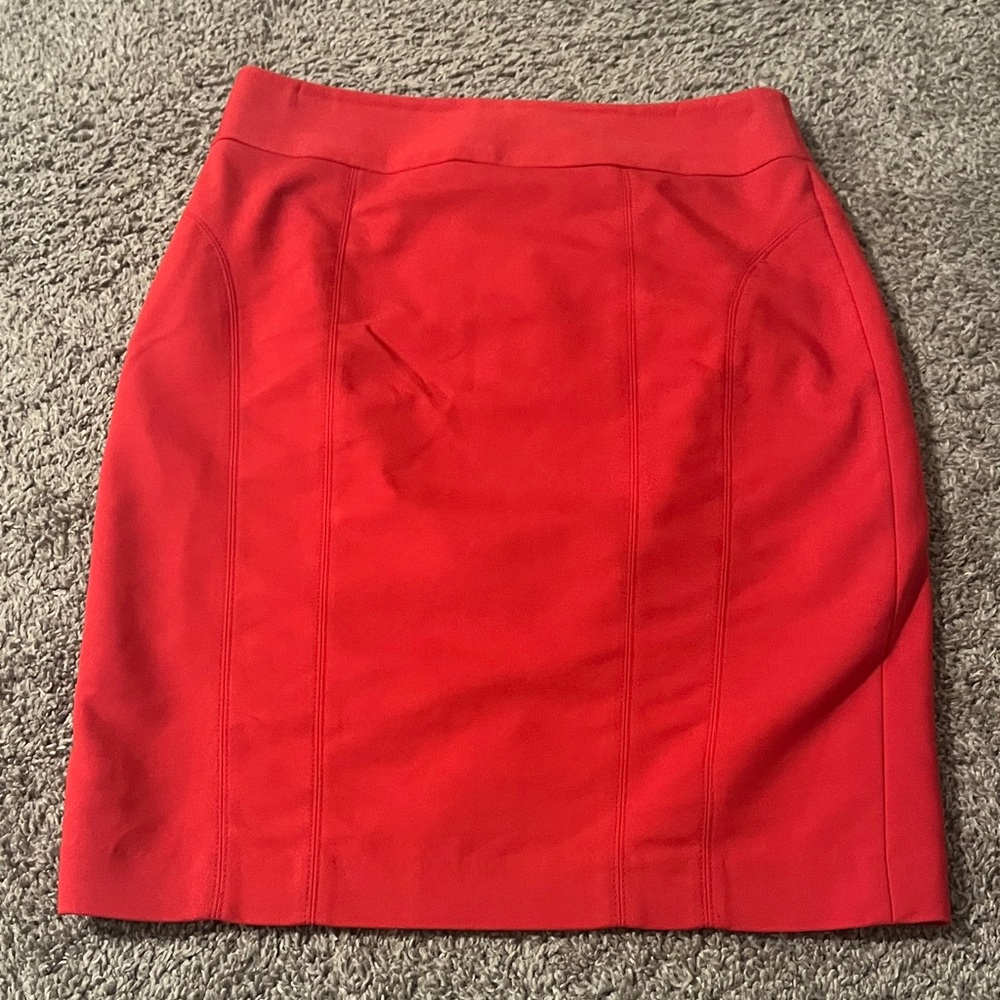 Elegant Hot Pink Women's Pencil Skirt